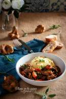 Ragú de ternera con níscalos  