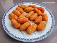   Croquetas de bacalao y gambas