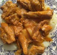 Costillas en salsa de verduras
