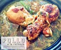 Pollo a la cerveza  