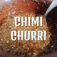 Chimichurri - acompañante ideal de todo asado  