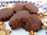   Polvorones de  nueces y cacao