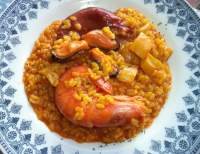   Paella de Marisco para Uno