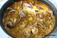   ARROZ CON ALMEJAS Y GAMBAS