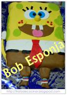   TARTA BOB ESPONJA EN FONDANT