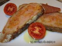   Pan con Tomate