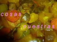   Papa guisadas (con verduras)