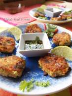   Pastelitos burguer de atún con especias - Spicy tuna fish cakes