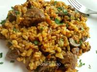 20.- Arroz con higaditos de pollo.- Sevilla.- Andalucía  