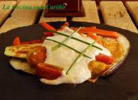   BRANDADA DE BACALAO CON VERDURAS A LA PLANCHA