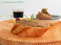   PATÈ DE AVE CON CHAMIPÑONES AL PEDRO XIMENEZ