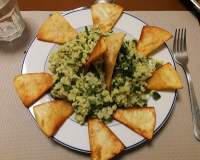   Ensalada de arroz con guacamole