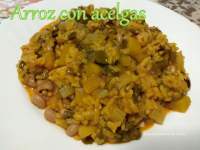   Arroz con acelgas