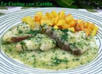   CAZÒN EN SALSA VERDE