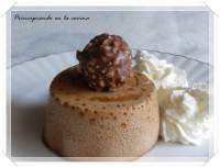   Flan de Ferrero Rocher