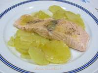   SALMÒN CON SALSA DE WHISKY 