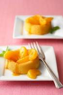 Pudding de mandarinas humedo y facil  