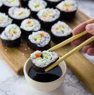 Delicioso Sushi tradicional | la receta mas representativa de la cocina japonesa 