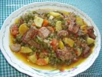   MENESTRA CON CARNE