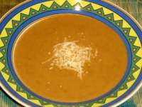   Crema de lentejas y berros