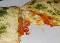   calzone de jamon y champis