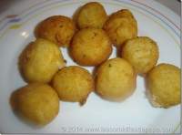 Bolitas de patata y queso  