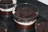   VASITOS DE TARTA DE QUESO Y OREO