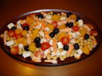   Ensalada de garbanzos