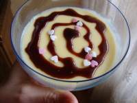   Pana cotta de chocolate blanco