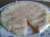   Tortilla de patata con cebolla