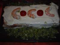   Pastel de atun y surimi