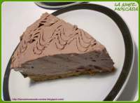   Cheesecake al cioccolato fredda (senza cottura) - Cheesecake de chocolate fría (sin horno)