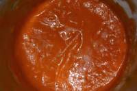   Salsa de tomate frito casero
