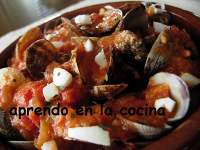 ALMEJAS EN SALSA DE TOMATE