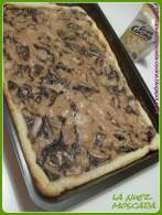   QUICHE DI RADICCHIO AL SAPOR DI BOSCO - TARTA SALADA DE ACHICORIA ROJA CON SABOR A BOSQUE