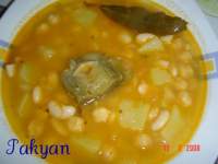  POTAJE DE GARBANZOS Y JUDIAS
