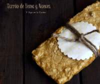   Turrón de yema y nueces