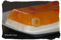   PASTEL DE YOGURT Y GELATINA DE FRUTAS