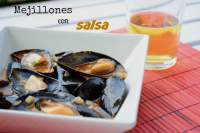 
MEJILLONES con SALSA  