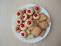   Galletas de mantequilla sin huevo