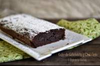   Cake de calabacín y chocolate {Sin huevo,sin lácteos}