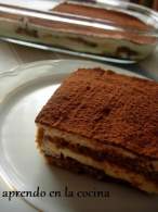   TIRAMISU CON BIZCOCHOS DE CHOCOLATE