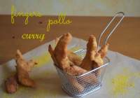 
FINGERS de POLLO al CURRY  