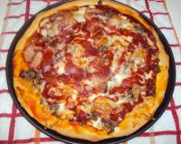   Pizza barbacoa