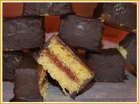   Pasteles de Chocolate y Fresa