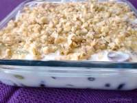 La Manzana  dulce de  Eva: Postre cremoso de uvas - Creamy grape dessert 