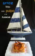 
ARROZ FRITO con PULPO a la PLANCHA  