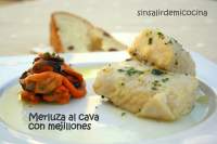   MERLUZA AL CAVA CON MEJILLONES