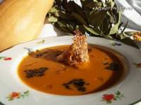   Crema de calabaza al curry rojo picante light