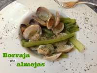 
BORRAJA con ALMEJAS  